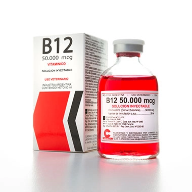 B12 50.000 mcg.